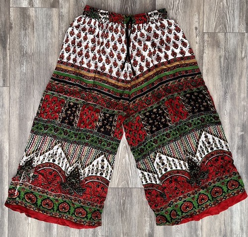 Indian pants culottes - culottes, crinkle