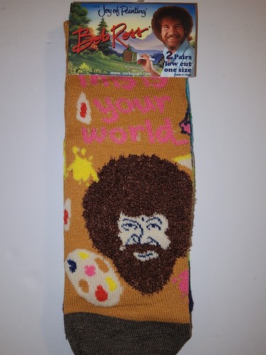 New pairs bob ross socks - new,