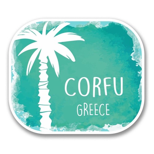 Corfu greece vinyl - x,