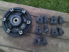 YAMAHA FZR750 / FZR1000 GENESIS REAR SPROCKET CARRIER & CUSH RUBBERS.