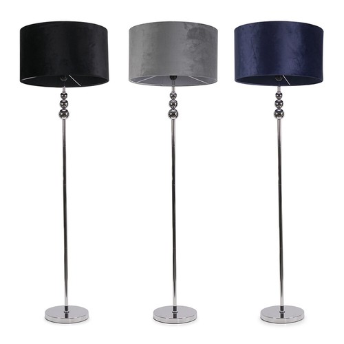 Chrome floor lamp standard - floor,