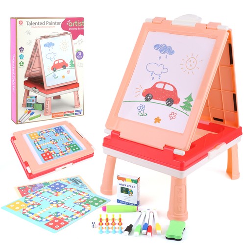 Double sided art easel - in,