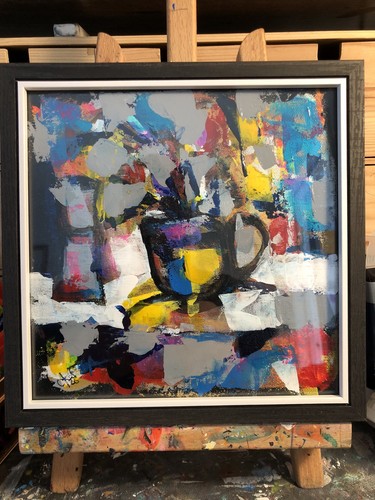 Original acrylic painting p55 - acrylic,