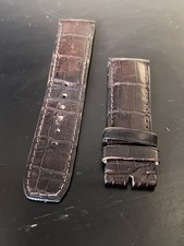 Baume & Mercier Classima Watch Strap Alligator Brown 20mm - 18mm