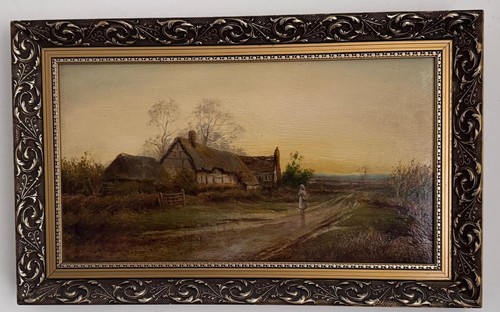 Antique barbizon school - school,