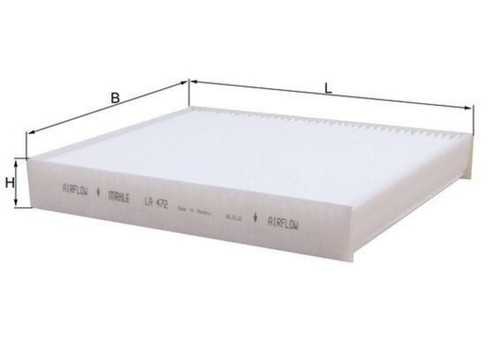 Mahle cabin air - filter, for