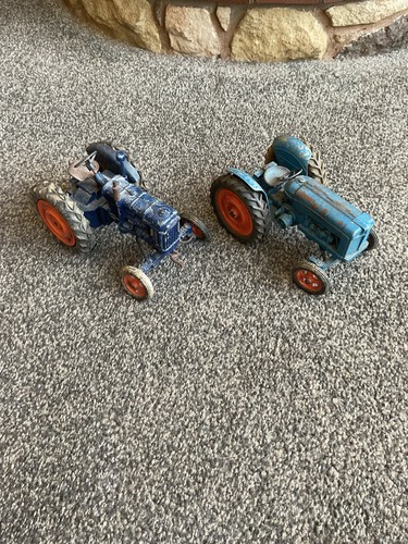 Vintage toy tractors fordson - toy,