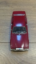 Burago 1:22 Scale Rolls Royce Camargue Diecast Car Model In Red