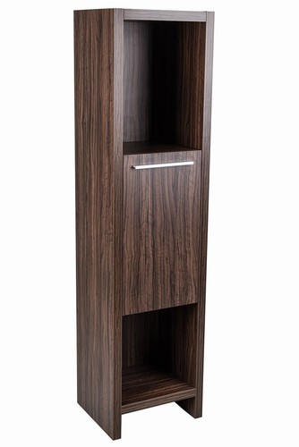 Walnut bathroom vanity unit - walnut,