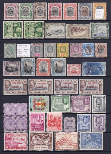 British commonwealth stamps - british,