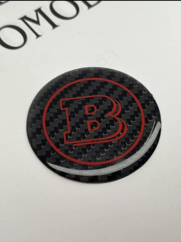 сarbon brabus badge - badge, emblem