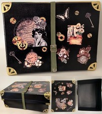 VTG Faux Leather Rectangle