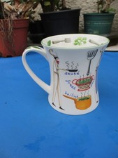 Hudson Middleton ‘Walk Tall Kitchen’ Fine English Bone China Mug  IT IS A SECOND