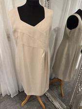 Ladies Beige Dress From Planet