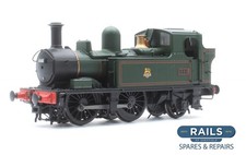 HATTONS 'OO' GAUGE H1413 GWR GREEN 0-4-2T CLASS 14XX #1444 STEAM LOCOMOTIVE