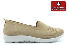 Womens Slip On Pumps Ladies