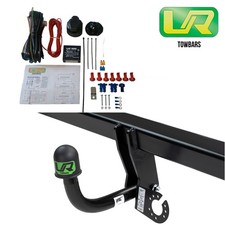 Fixed Swan Neck Towbar+7P Universal Wiring For Toyota YARIS 08/14-01/20