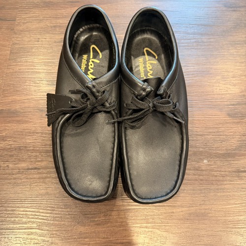 Clarks wallabee mens black - wallabee,