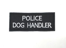 Police Dog Handler Patch
