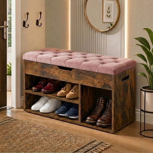 Ottoman shoe storage bench - ottoman,