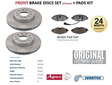 FRONT AXLE BRAKE DISCS and