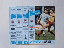 Manchester City 1986 Match