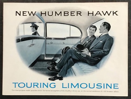 Humber hawk touring limousine - hawk,