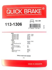 Quick Brake 113-1306  kit for