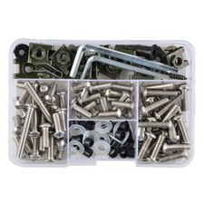 Stainless steel fairing - stainless, bolts