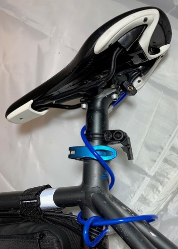 Saddle lock for - saddle,