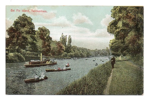 Antique postcard postal - postcard,