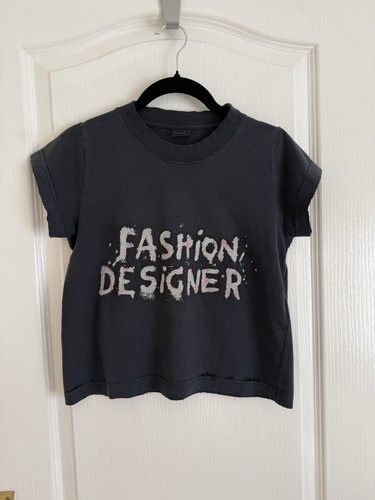 Balenciaga shrunk logo print - balenciaga,