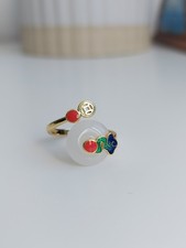 Sterling Silver Ring Asian