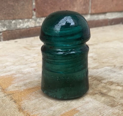 Vintage glass insulator - vintage,