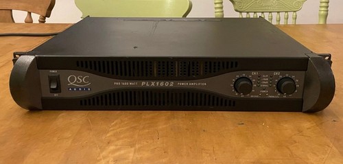 Qsc plx1602 stereo power - stereo,