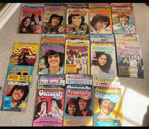 Osmond world magazines the