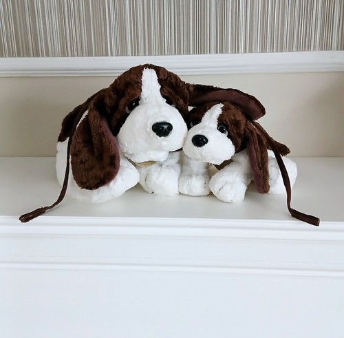 Dog plush parent and - dog,