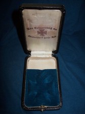 WW1 GERMAN IRON CROSS CASE.