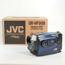 JVC GR-HF900 VHS-C COLOUR VIEWFINDER Stereo Sound Camcorder VHS VHSC BOXED MINT!