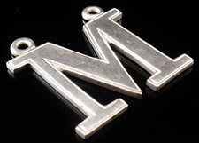 Sterling Silver M for Madeira