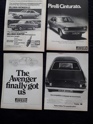 Hillman avenger - hillman, gt