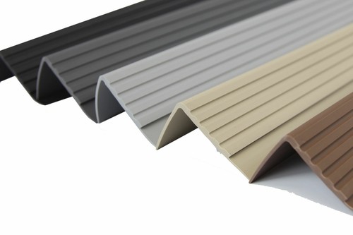 Rubber stair nosing edge - rubber,