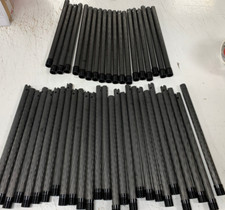 46x Carbon Fibre Fiber Tube