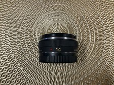 Panasonic Lumix G 1:2.5 14mm Aspherical Lens Micro Four Thirds - Mint condition