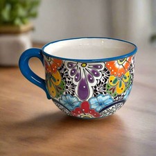 Talavera tea cup planter - tea, |