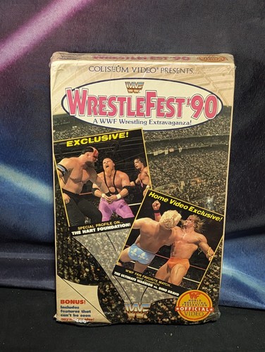 Vtg wwf wrestlefest vhs - vtg,