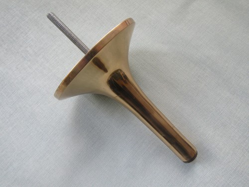 Brass retro table legs solid - legs,