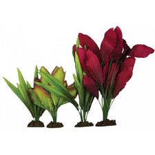 Aqua One Silk Plant 4pk Mix