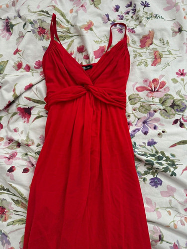 Jane norman red - red, chiffon