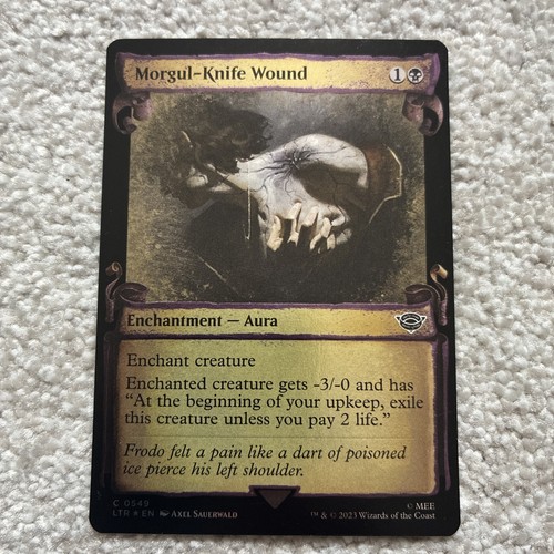 Morgul knife wound foil the - wound,